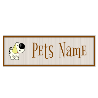 Pets Name Sign