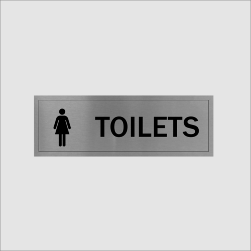 Ladies And Gents Toilet Signs With Logo - Image 3