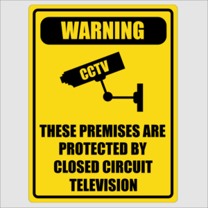 Warning Sign CCTV